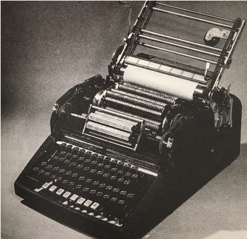 La machine à écrire Mingkwai, de Lin Yutang (1947)